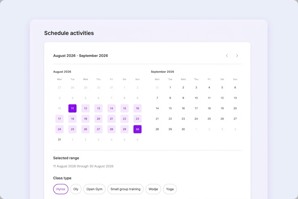 Connect activities intelligently