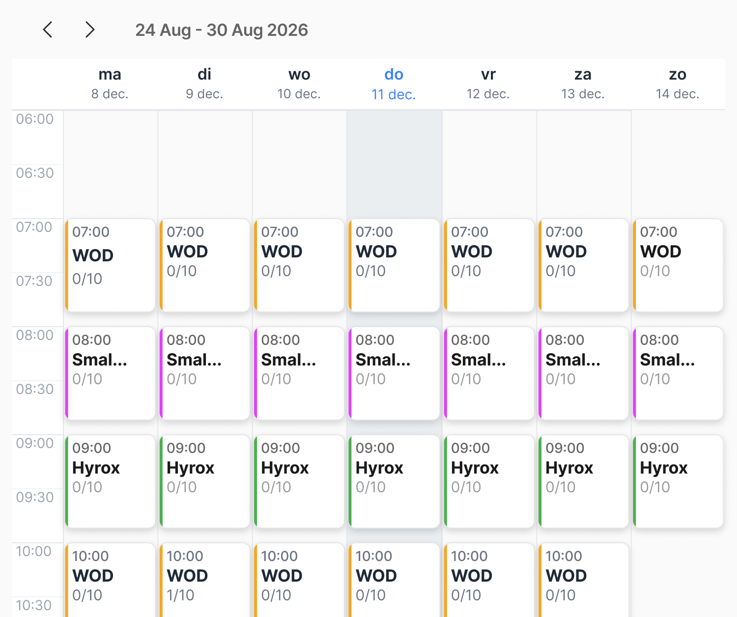 Fitblocks interface